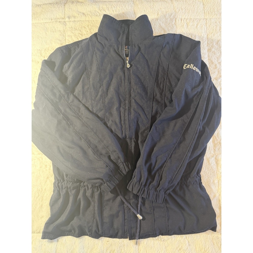 Callaway Jacket Women's Large Blue Lightweight Full Zip 80s #90s #VTG